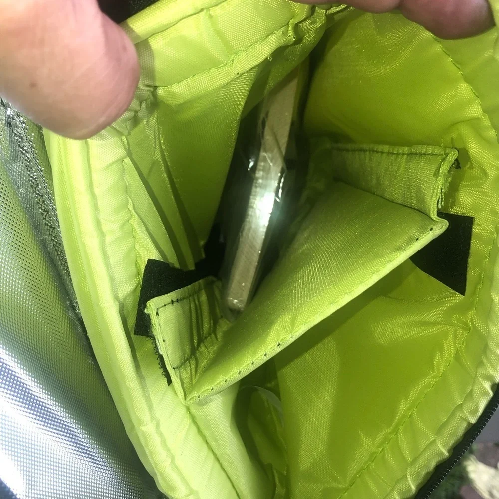 Ulta beauty green thermal bag